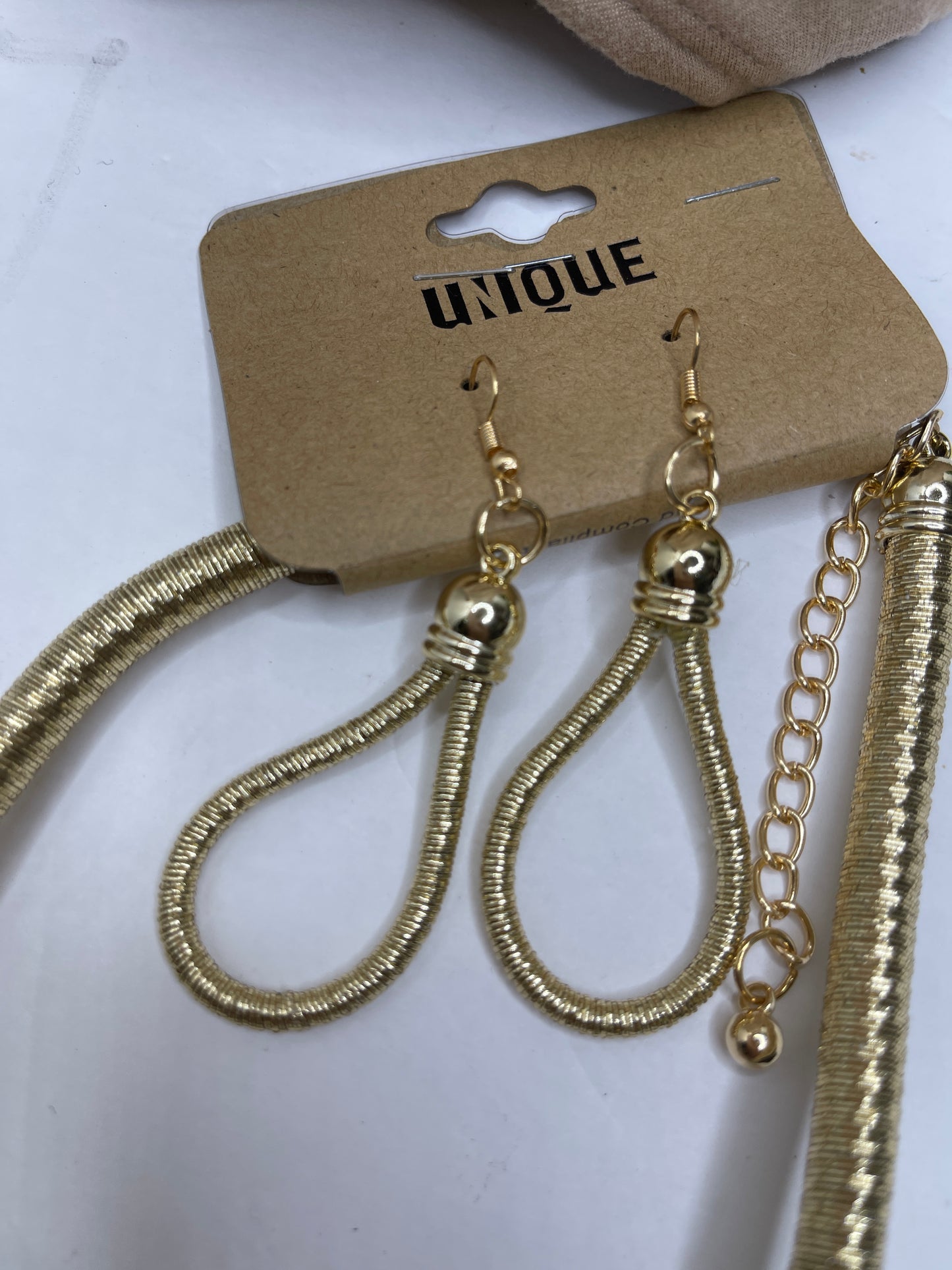 Chunky Chain Set with earrings