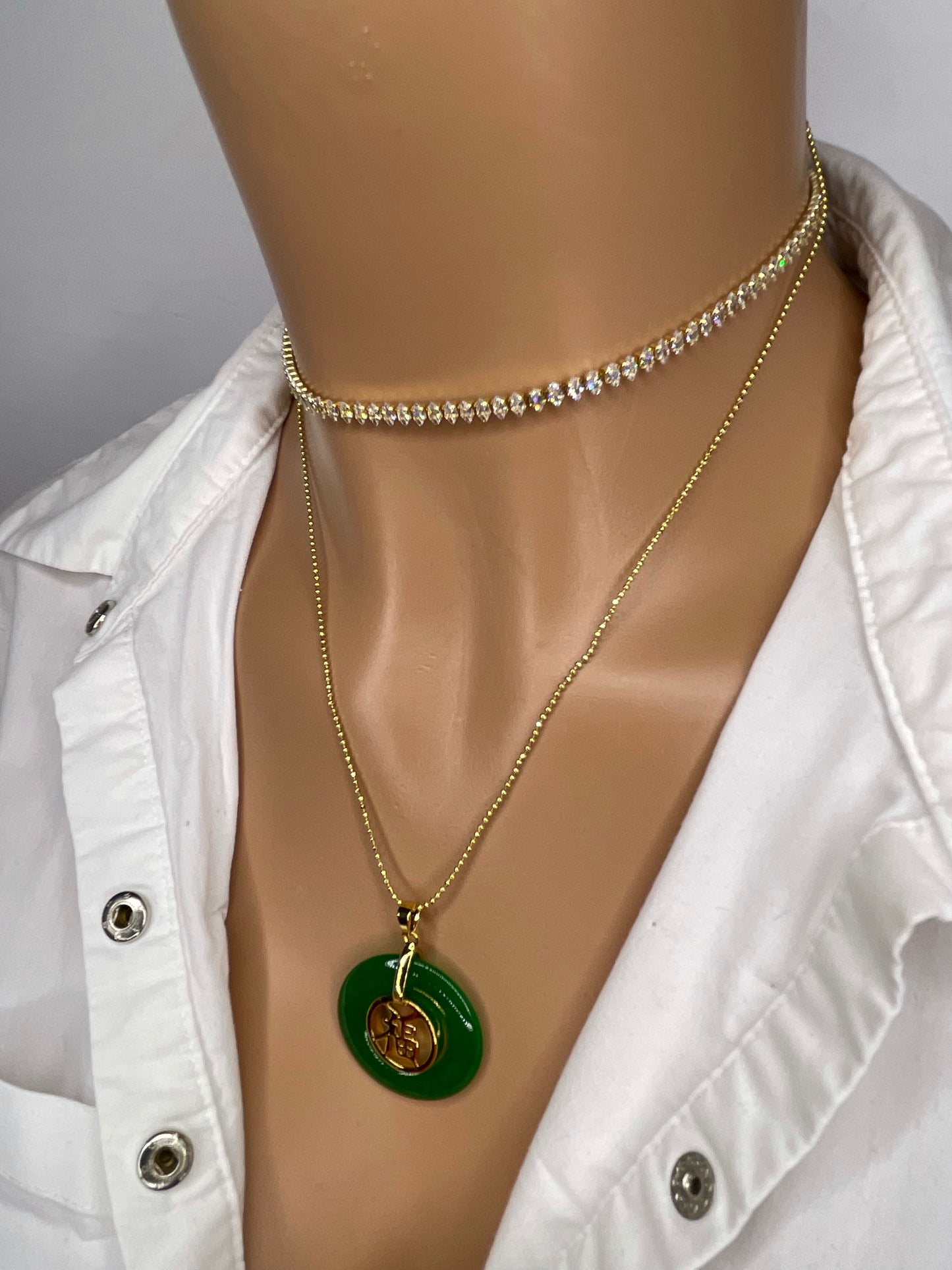 Jade Necklace (Assorted Styles)