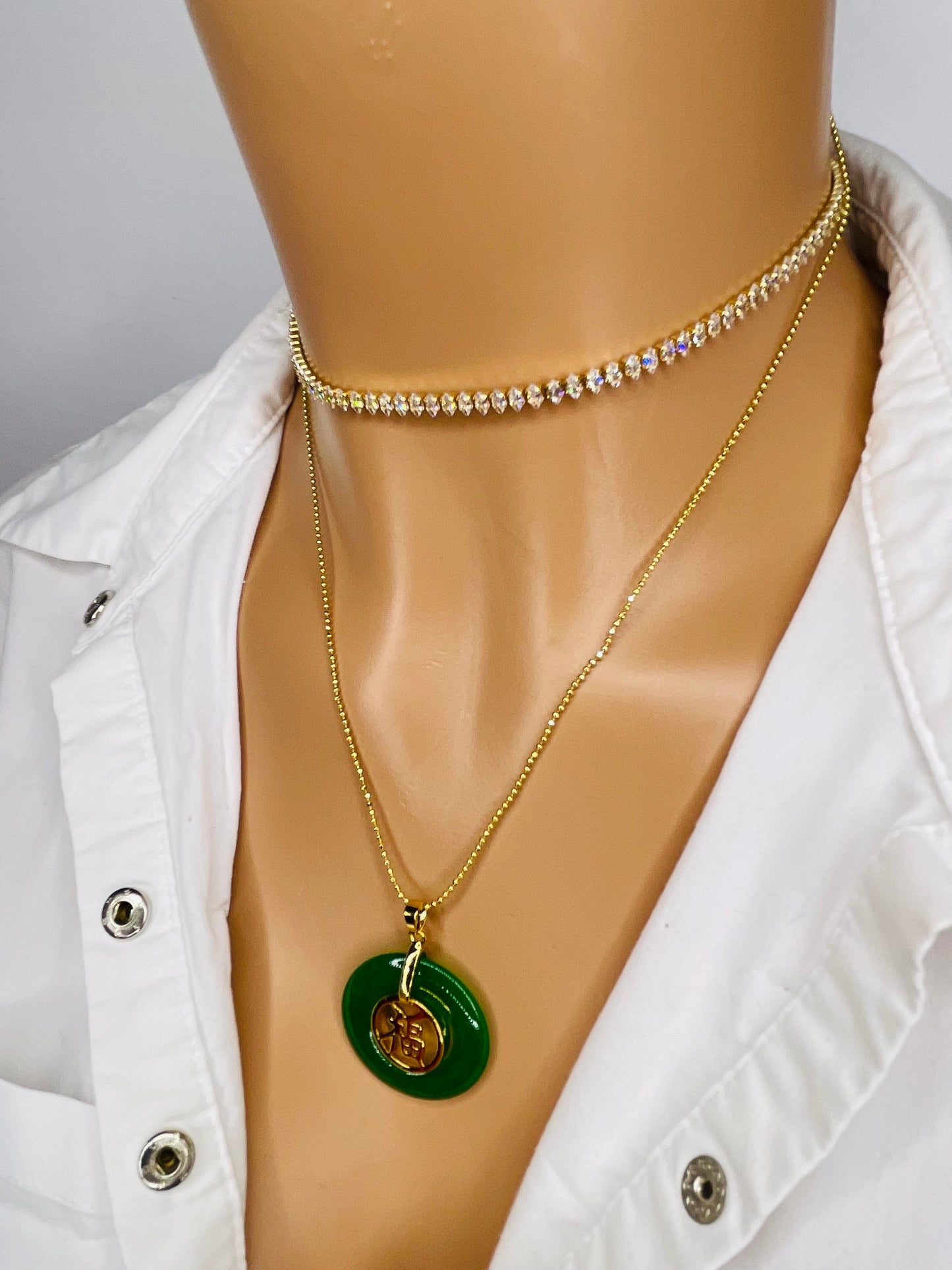 Jade Necklace (Assorted Styles)