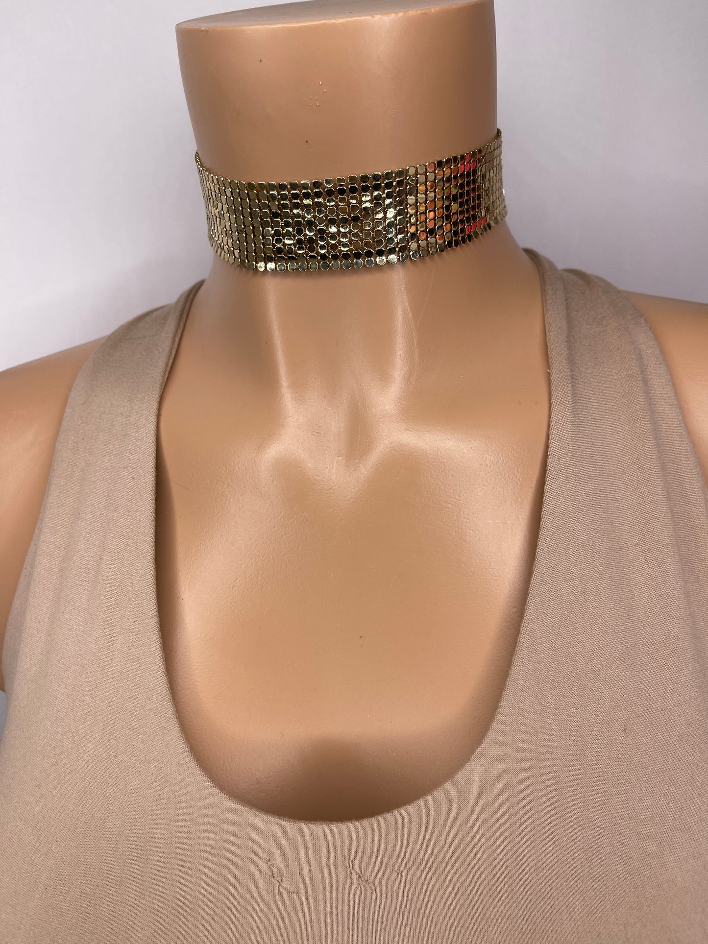 Gle Gold Choker Necklace