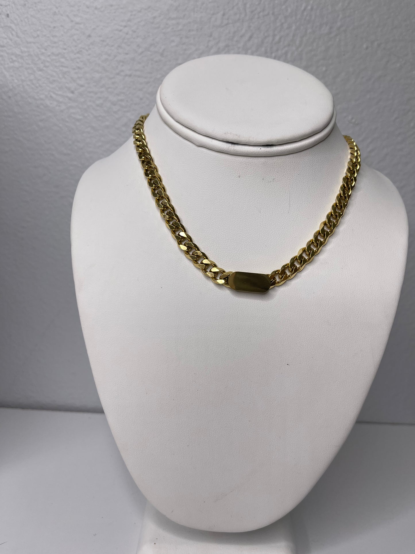 Abbi Cuban Link Necklace Stainless Steel Necklace/ Tarnish free